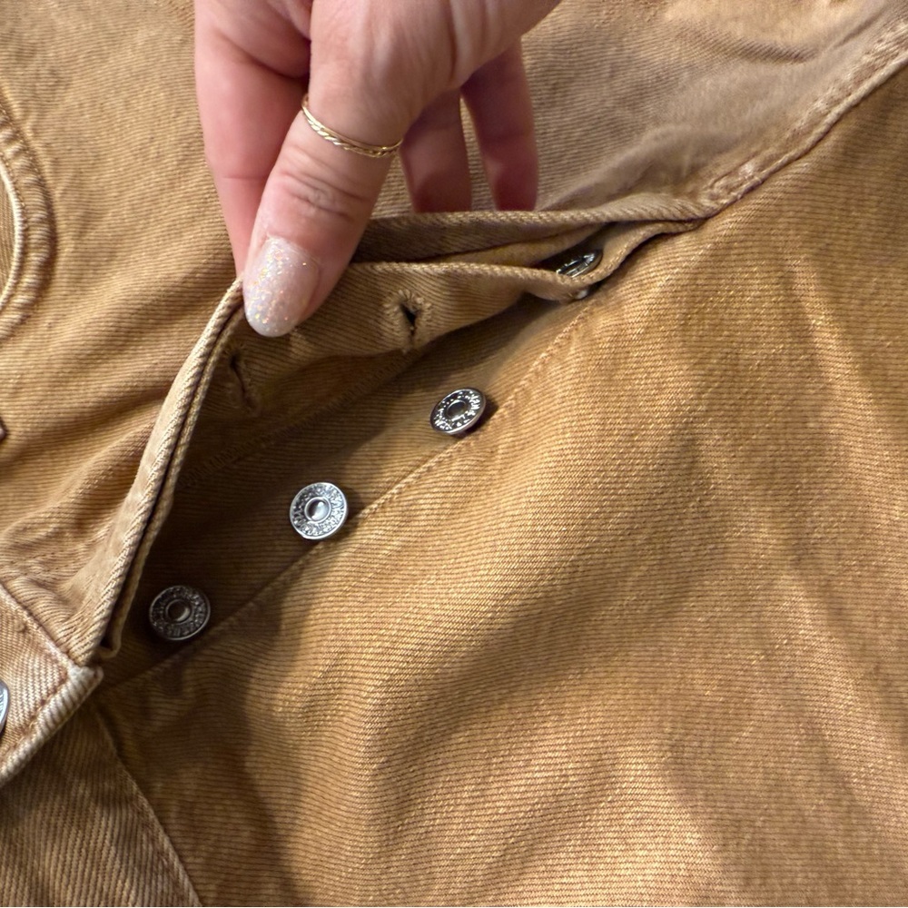Citizens Of Humanity Marlow Tan Jean Shorts High-Waisted size 31 - Picture 5 of 9
